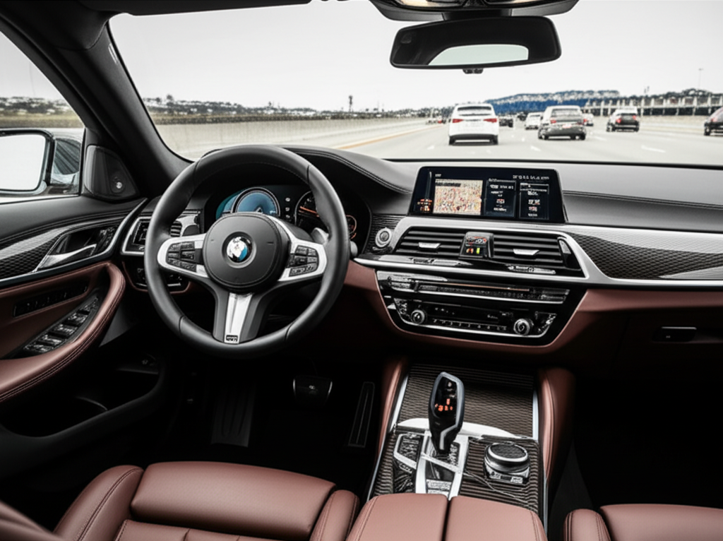 Generate a high-quality, relevant image prompt for an article about: Brand Ambassador of BMW in Indi