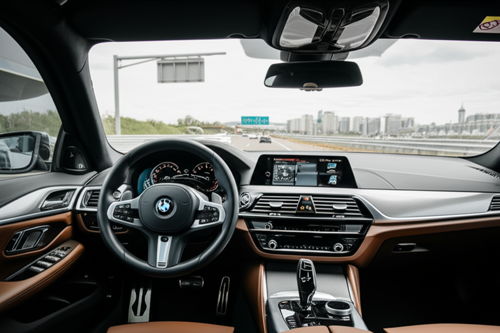 Generate a high-quality, relevant image prompt for an article about: Brand Ambassador of BMW in Indi