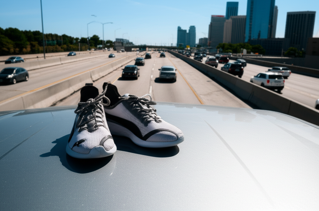 Generate a high-quality, relevant image prompt for an article about: Puma BMW Shoes Price: 7 Bold De