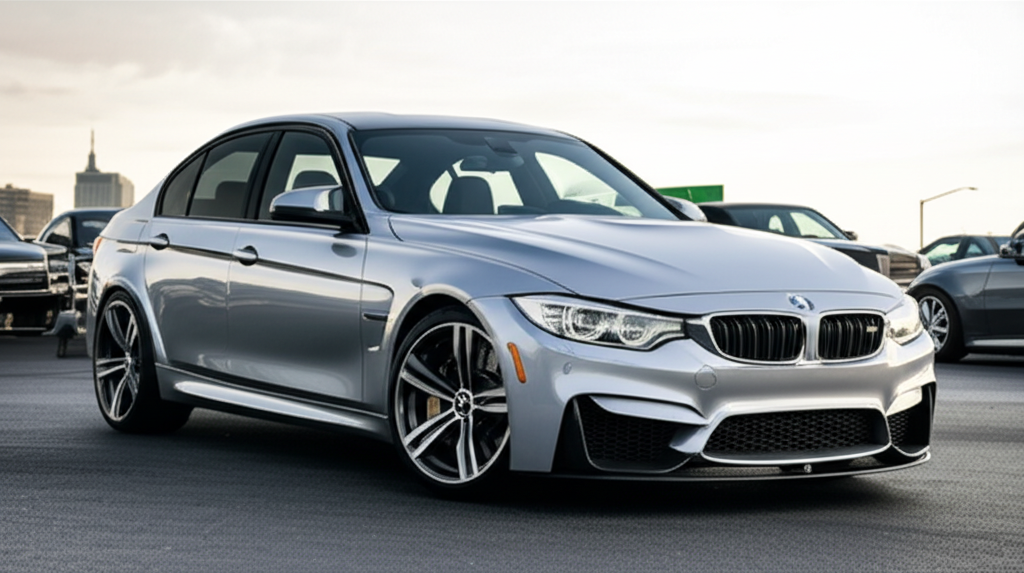 Generate a high-quality, relevant image prompt for an article about: BMW M3 Price in Chennai: 7 Bold