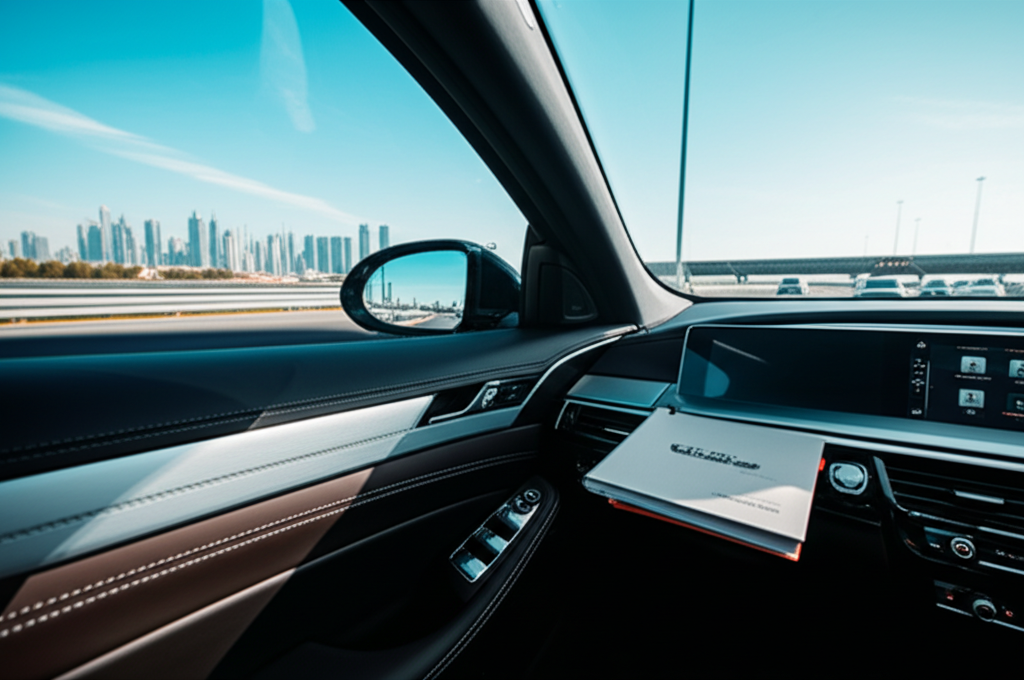 Generate a high-quality, relevant image prompt for an article about: Dubai Visa Guide: Your Essentia