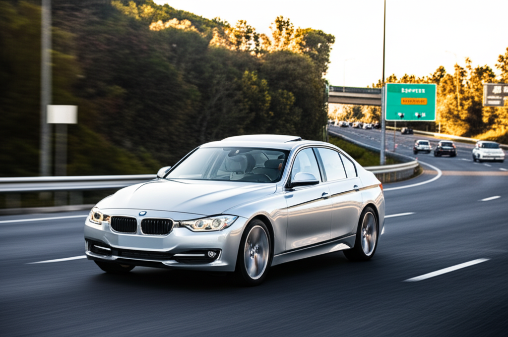 BMW 320d Price in Delhi: 6 Offers 3 Generate a high-quality, relevant image prompt for an article about: BMW 320d Price in Delhi: 6 Offe