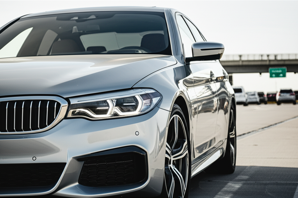 Bmw 5 Series Headlights: 5 Upgrades 2 Generate a high-quality, relevant image prompt for an article about: Bmw 5 Series Headlights: 5 Upgr