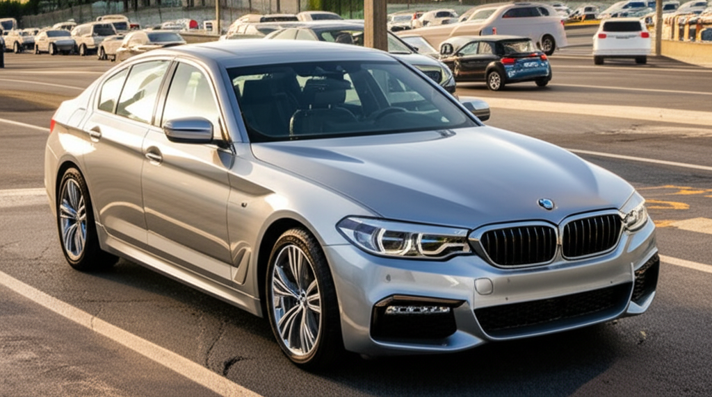 Generate a high-quality, relevant image prompt for an article about: BMW 520D Price Kolkata: 6 Best