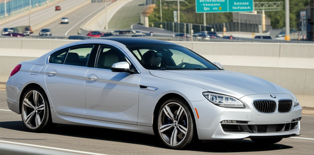 BMW 6 Series Ground Clearance: 5 Facts revealed 2 Generate a high-quality, relevant image prompt for an article about: BMW 6 Series Ground Clearance: