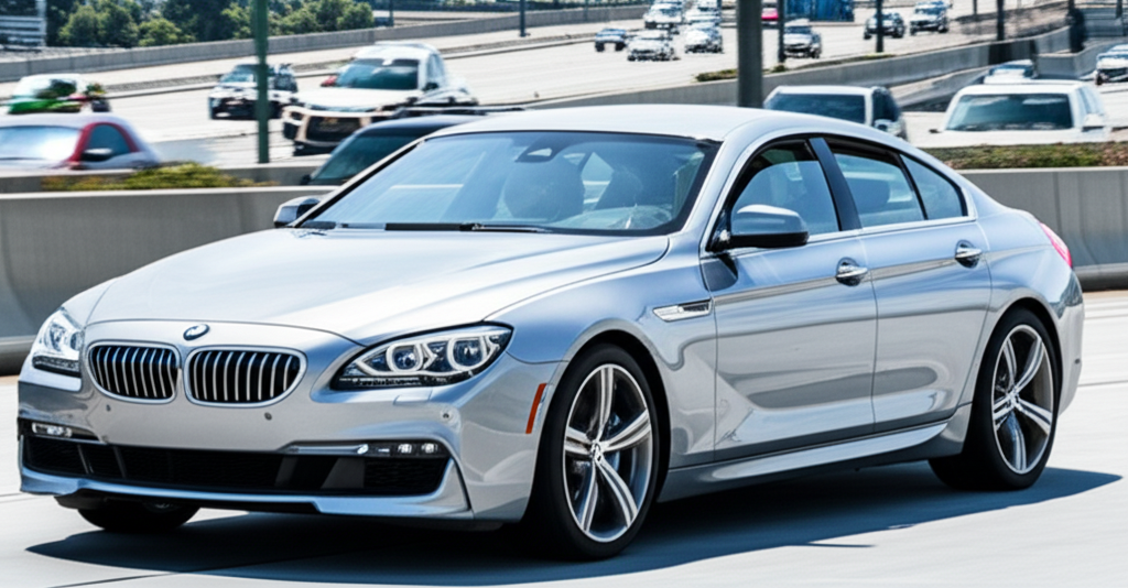 BMW 6 Series Ground Clearance: 5 Facts revealed 3 Generate a high-quality, relevant image prompt for an article about: BMW 6 Series Ground Clearance: