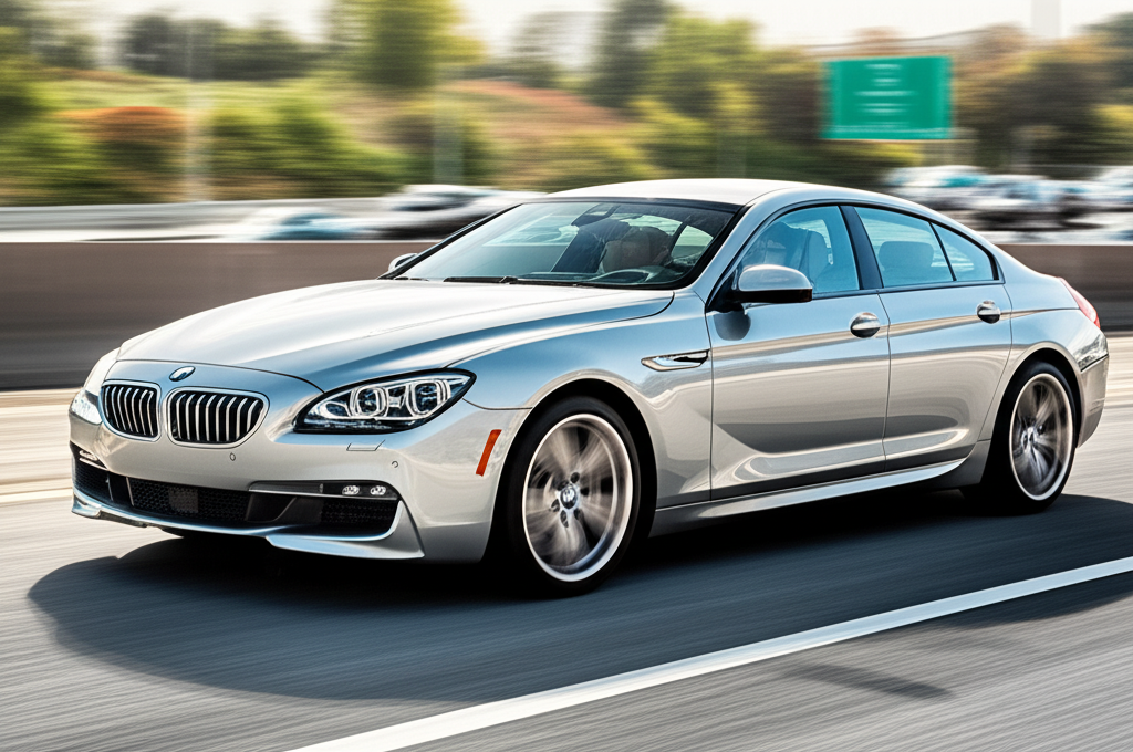 Here's a title that fits your criteria: BMW 6 Series Used Cars: 6 Best Deals 2 Generate a high-quality, relevant image prompt for an article about: Here’s a title that fits your c