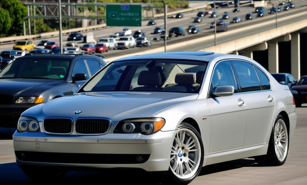 2007 BMW 7 Series: 6 Incredible Deals 2 Generate a high-quality, relevant image prompt for an article about: 2007 BMW 7 Series: 6 Incredible