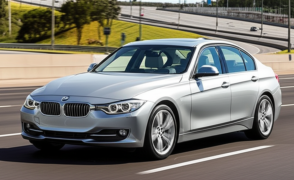 2012 BMW 3 Series: 5 Stunning Offers 2 Generate a high-quality, relevant image prompt for an article about: 2012 BMW 3 Series: 5 Stunning O