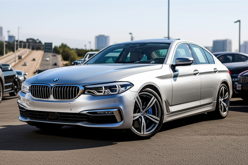 BMW Demo Cars For Sale India: 6 Offers 3 Generate a high-quality, relevant image prompt for an article about: BMW Demo Cars For Sale India: 6