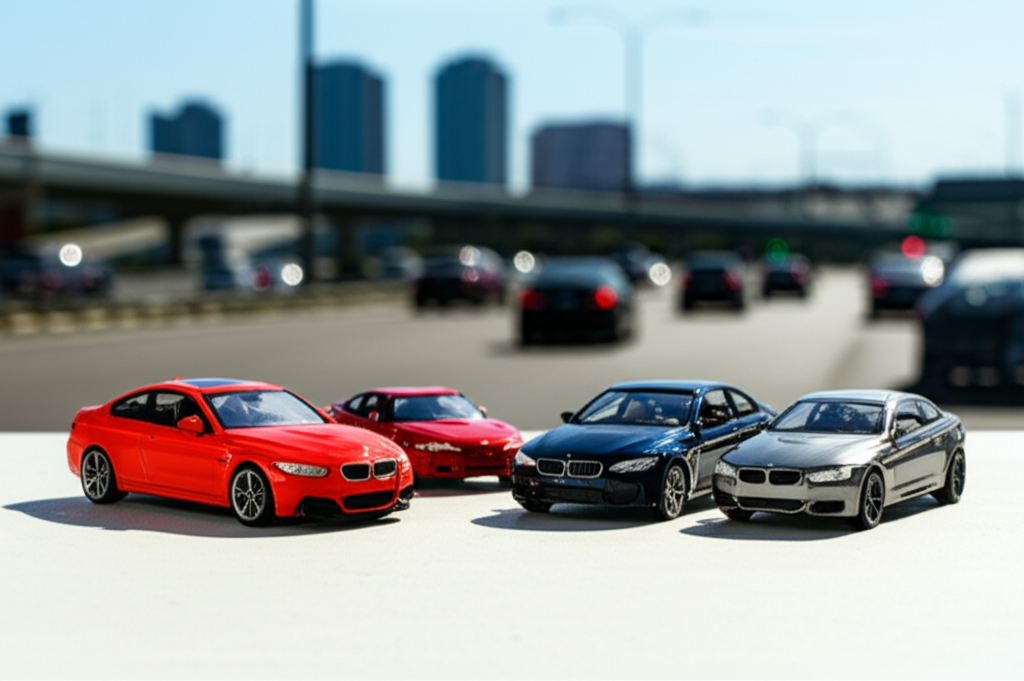 Bmw Diecast Model Cars: 5 Cool Collectibles 3 Generate a high-quality, relevant image prompt for an article about: Bmw Diecast Model Cars: 5 Cool