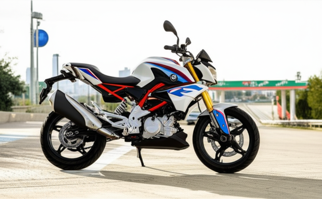 BMW G310R Color Options: 6 Must-See Variants 3 Generate a high-quality, relevant image prompt for an article about: BMW G310R Color Options: 6 Must