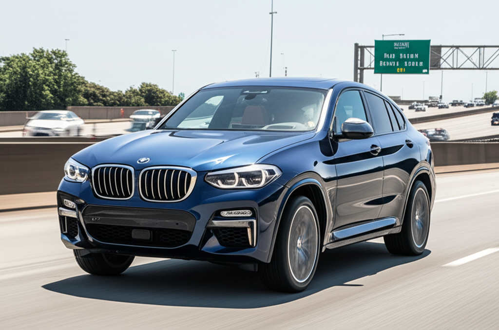 BMW X4 30d Price India: 6 Offers 3 Generate a high-quality, relevant image prompt for an article about: BMW X4 30d Price India: 6 Offer