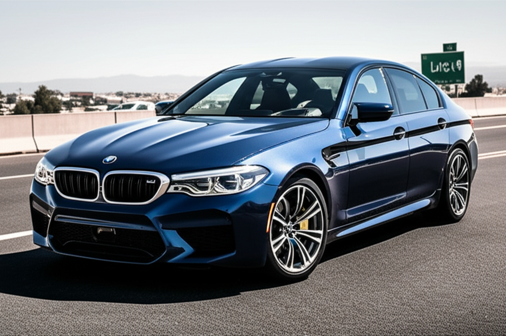 How to Draw a BMW M5: 6 Simple Steps 2 Generate a high-quality, relevant image prompt for an article about: How to Draw a BMW M5: 6 Simple