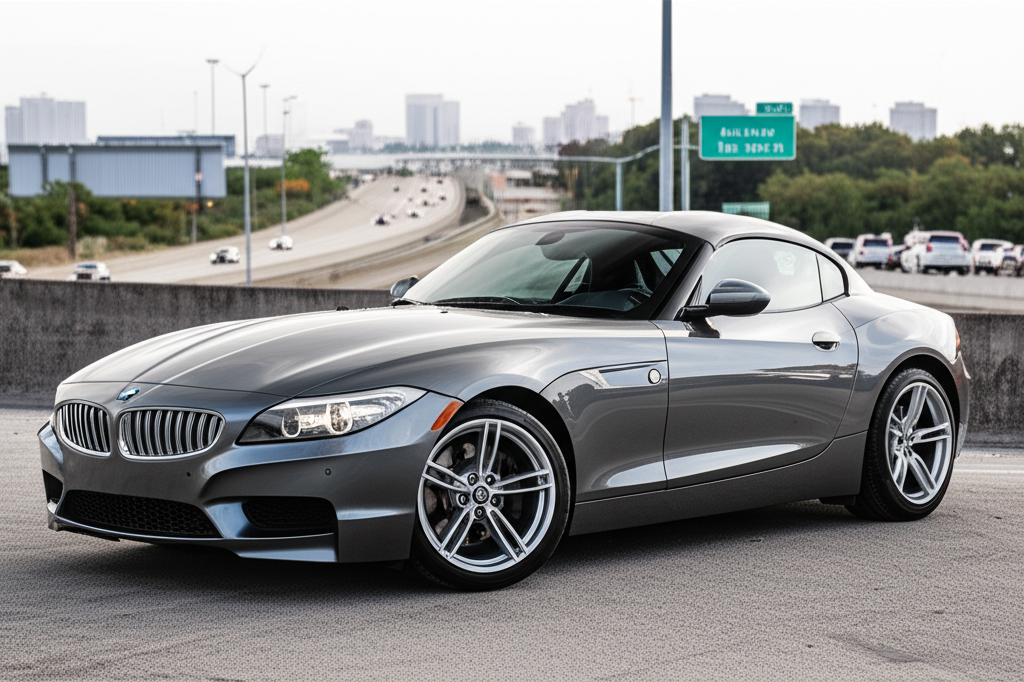 Pre Owned BMW Z4 For Sale: 5 Amazing Deals 3 Generate a high-quality, relevant image prompt for an article about: Pre Owned BMW Z4 For Sale: 5 Am