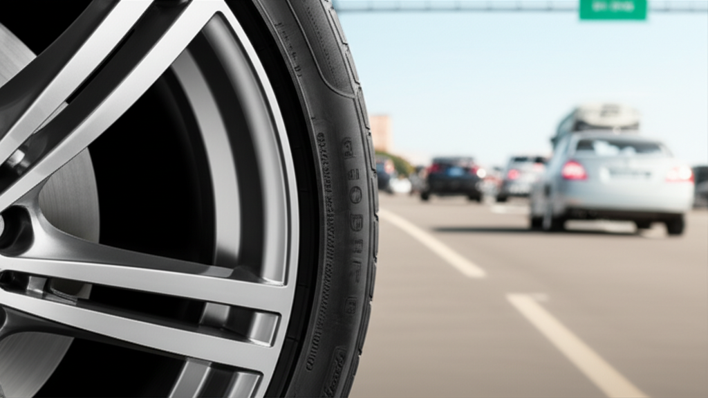 RFT Tyres for BMW: 6 Must-Have Specs 3 Generate a high-quality, relevant image prompt for an article about: RFT Tyres for BMW: 6 Must-Have