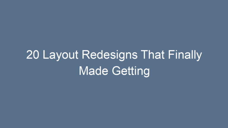 20 Layout Redesigns That Finally Made Getting Dressed Fun