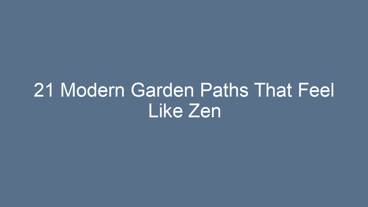 21 modern garden paths that feel like zen 8573