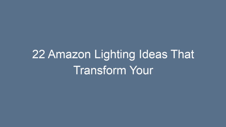 22 Amazon Lighting Ideas That Transform Your Bedroom