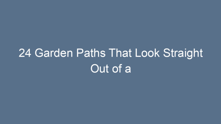 24 Garden Paths That Look Straight Out of a Fairytale