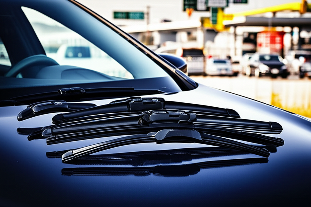 10 Best Car Wiper Blades India 3 Generate a high-quality, relevant image prompt for an article about: 10 Best Car Wiper Blades India