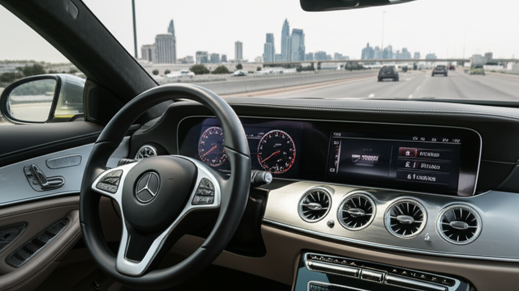 Generate a high-quality, relevant image prompt for an article about: Top 10 Dubai Visa Tips Use nat