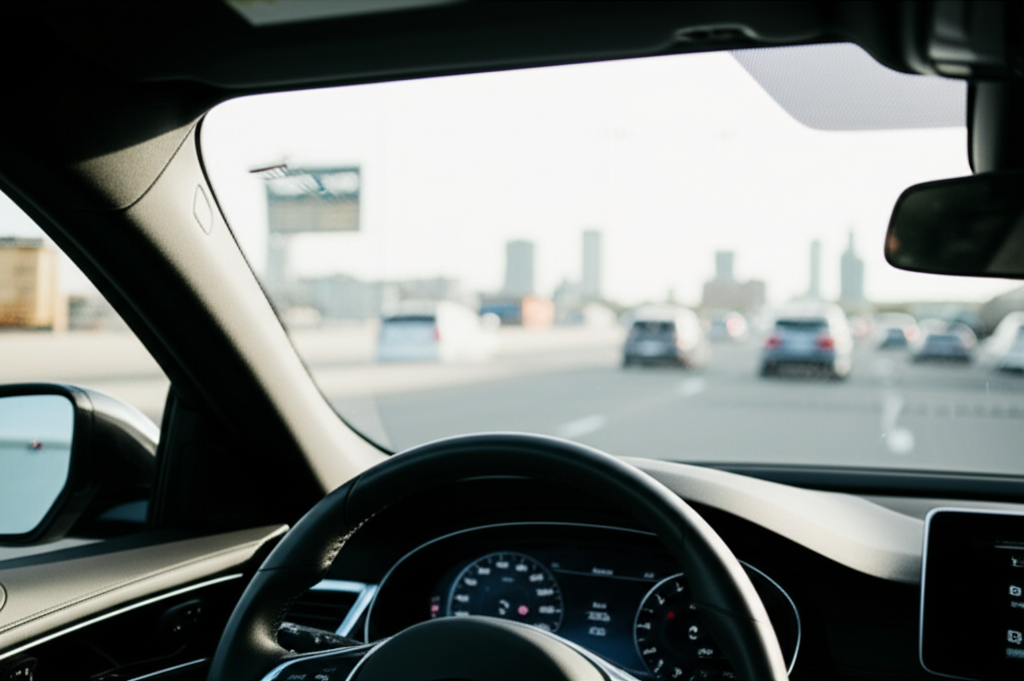 Top 10 Car Windshield Near Me Services Reviewed 3 Generate a high-quality, relevant image prompt for an article about: Top 10 Car Windshield Near Me S