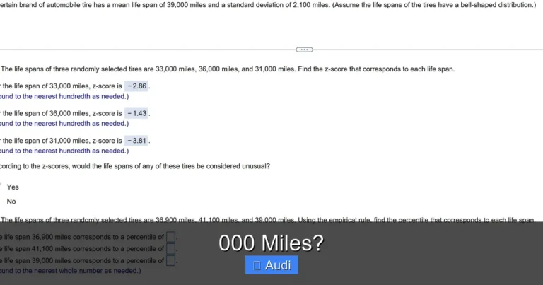 000 Miles?