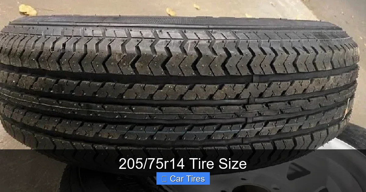205/75r14 Tire Size