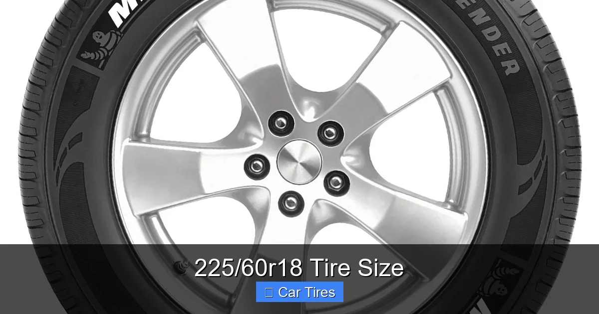 225/60r18 Tire Size