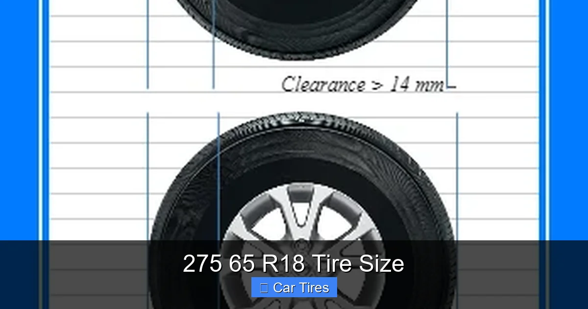 275 65 R18 Tire Size