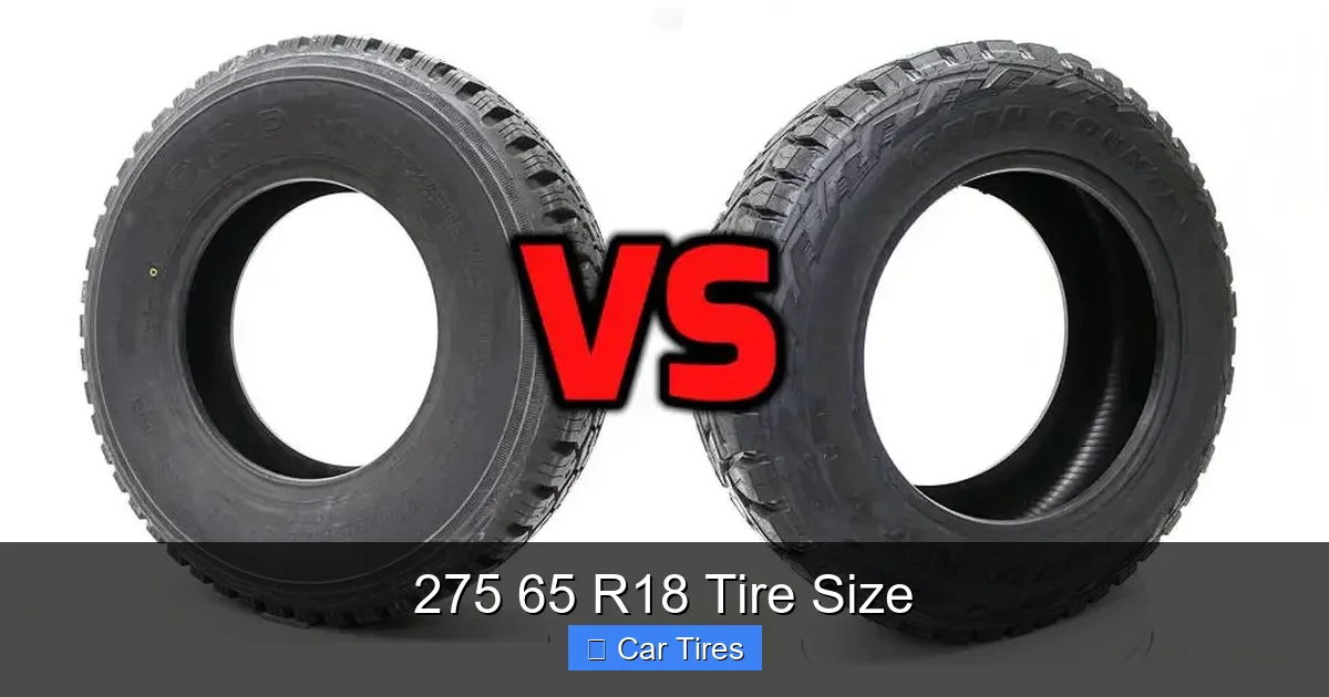 275 65 R18 Tire Size