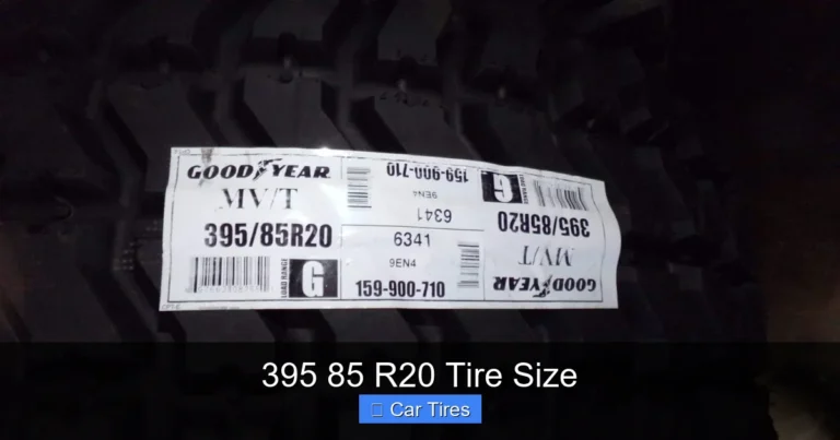 395 85 R20 Tire Size