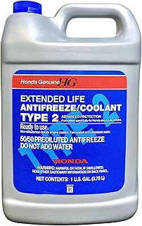 Best Antifreeze Coolant for Honda