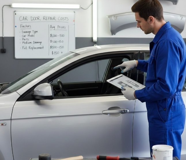 Cost to Repair Car Door Explaine