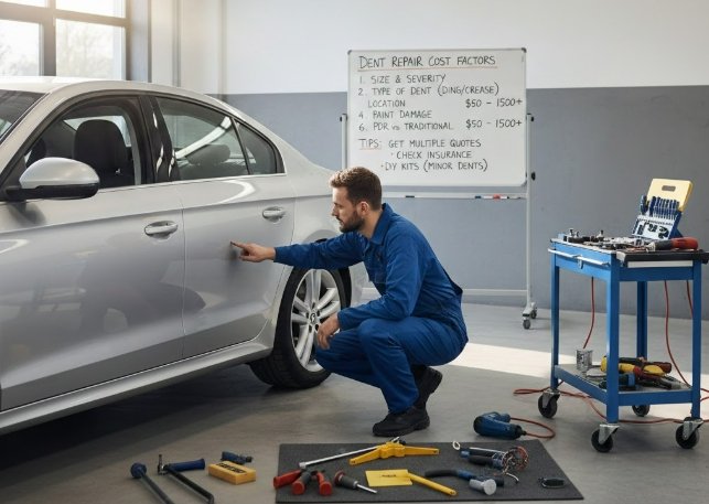 How Much Is Dent Repair For Car Explained With Cost Factors and Tips