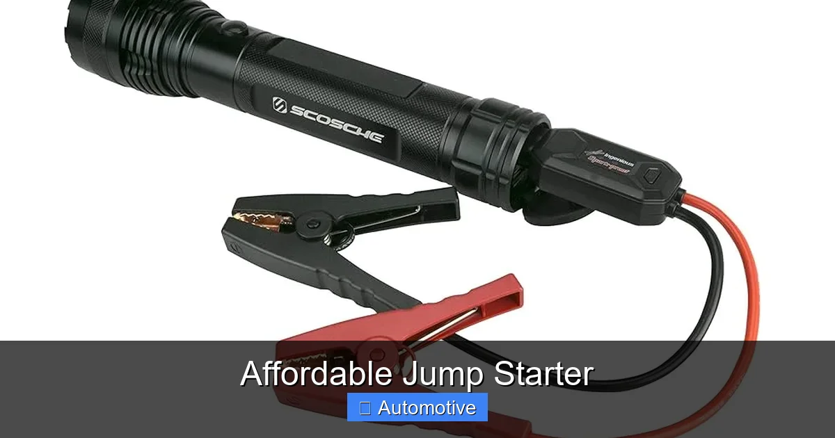 Affordable Jump Starter