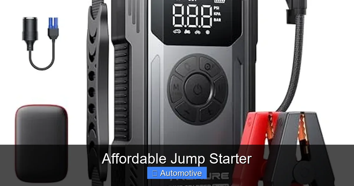 Affordable Jump Starter