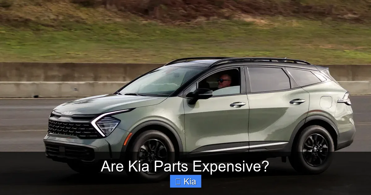 Are Kia Parts Expensive?