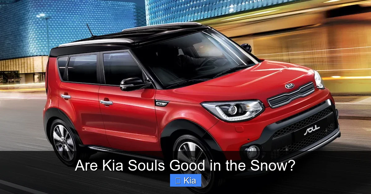 Are Kia Souls Good in the Snow?