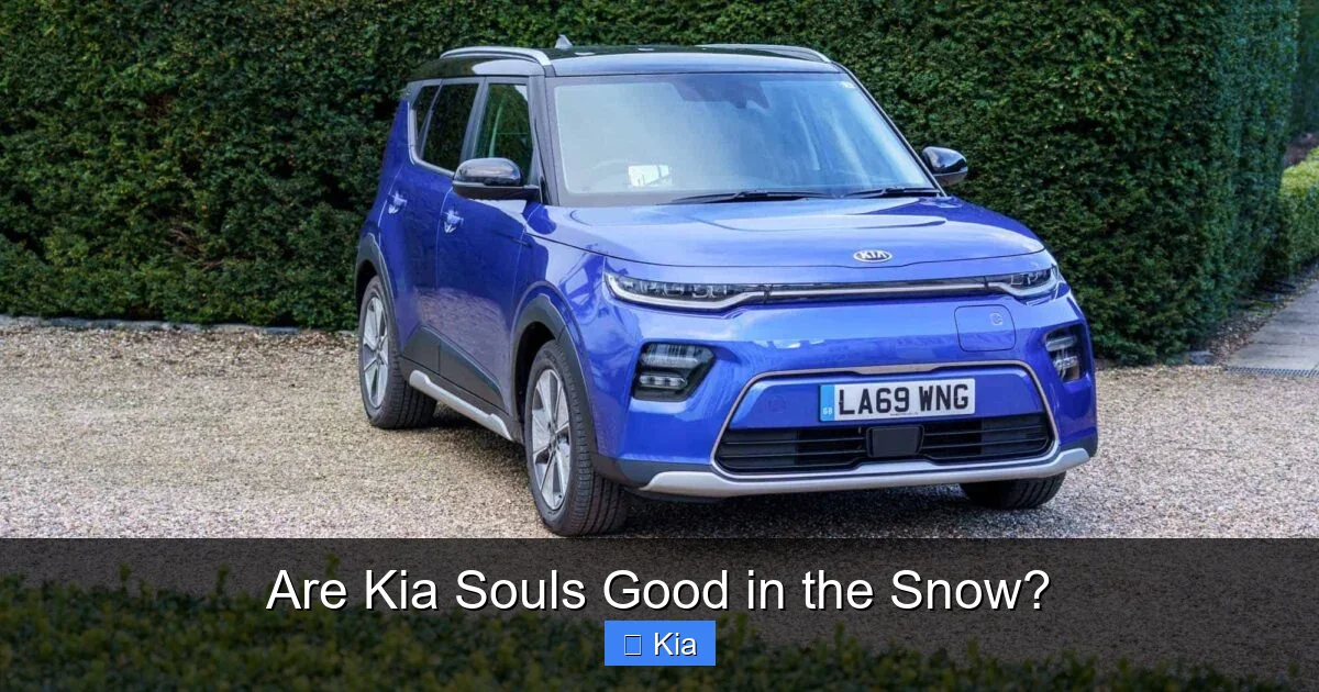 Are Kia Souls Good in the Snow?