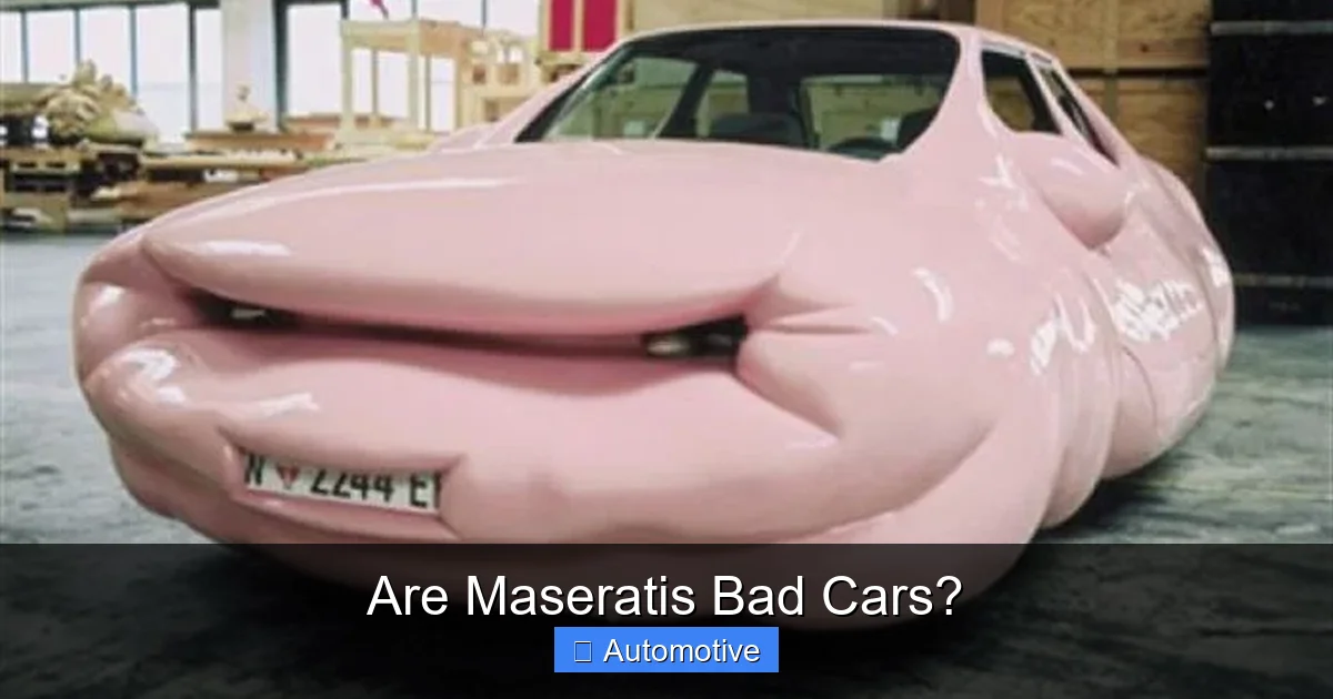 Are Maseratis Bad Cars?