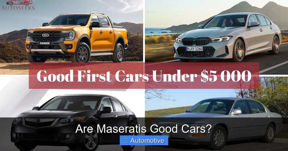 Are Maseratis Good Cars?