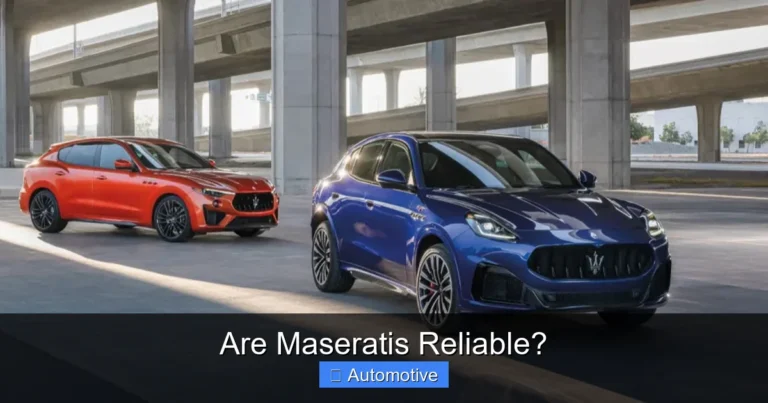 Are Maseratis Reliable?