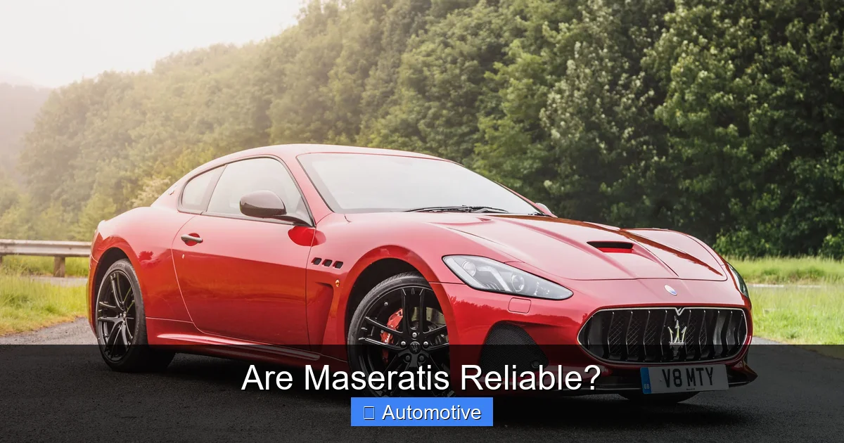 Are Maseratis Reliable?