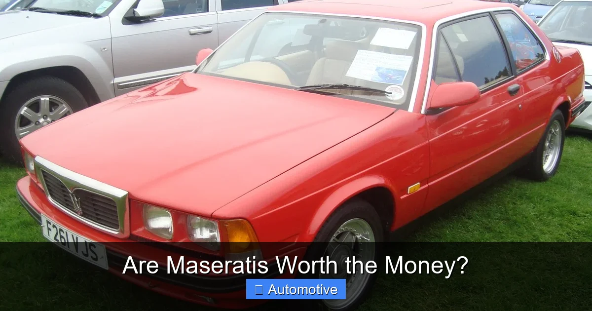 Are Maseratis Worth the Money?