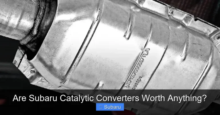 Are Subaru Catalytic Converters Worth Anything?