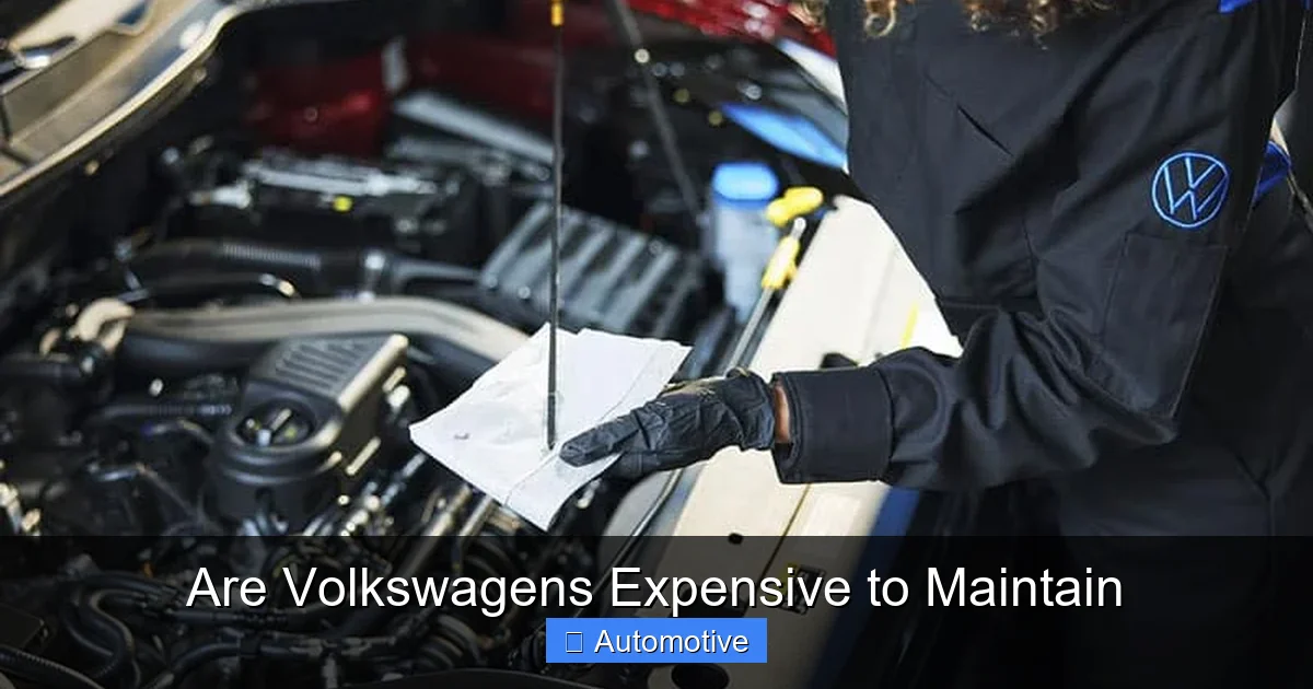 Are Volkswagens Expensive to Maintain