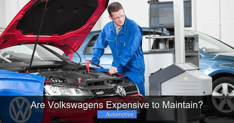 Are Volkswagens Expensive to Maintain?