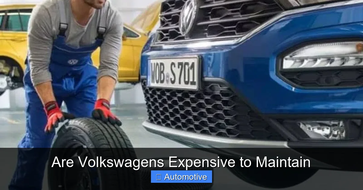 Are Volkswagens Expensive to Maintain